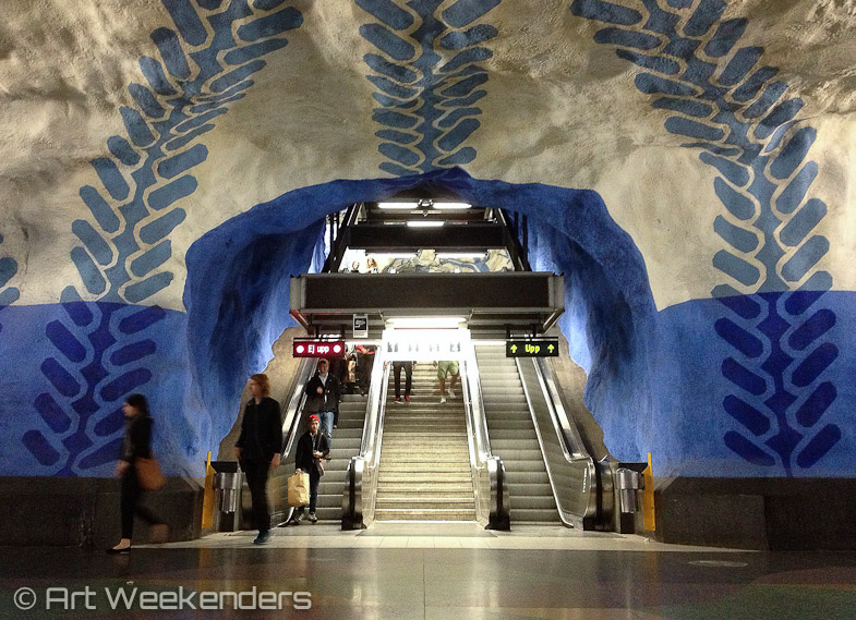 Stockholm's Metro Art