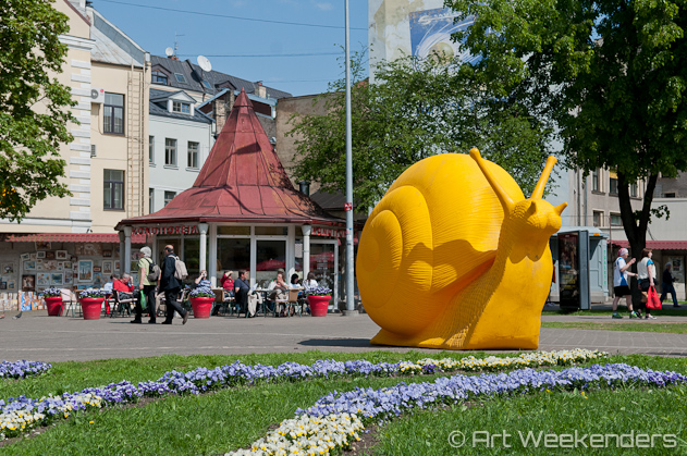 Latvia-Riga-Snails-Old-Centre