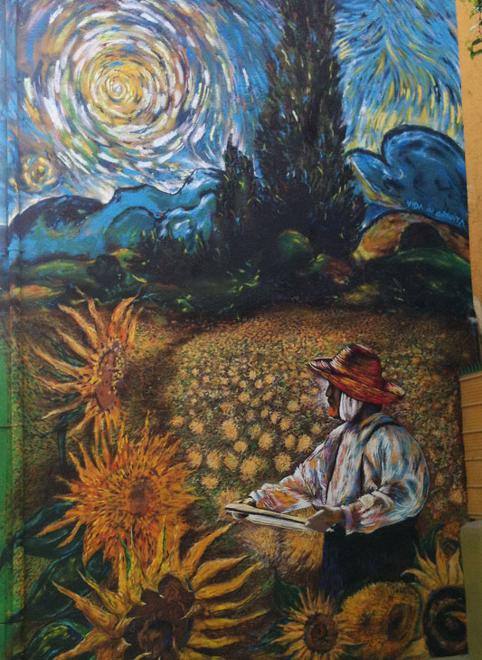 Chile-Valparaiso-Van-Gogh-street-art