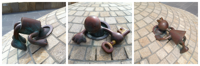 Tom Otterness Collage