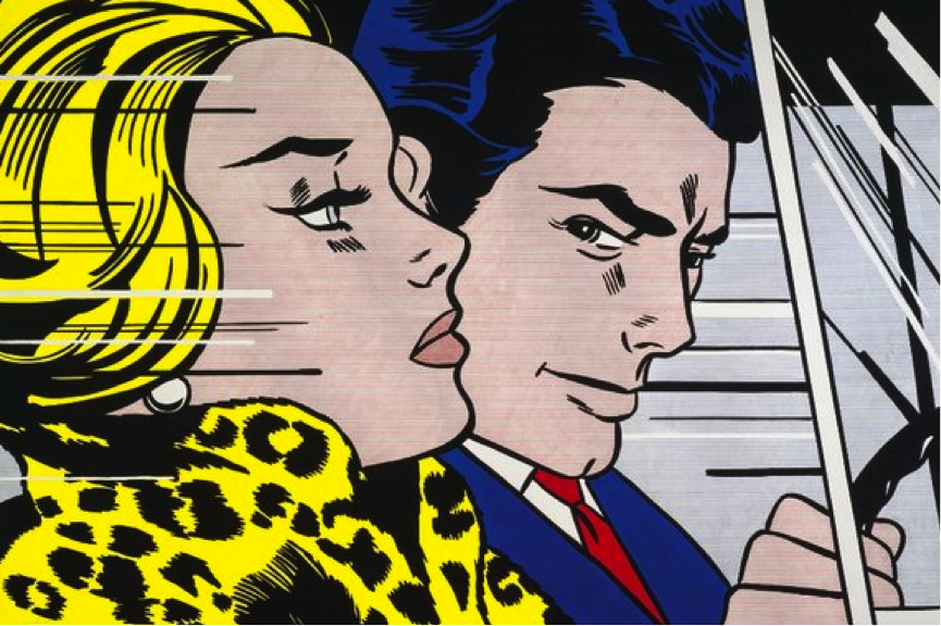 Best exhibitions in europe 2015: Roy Lichtenstein In the Car (1963) © The Estate of Roy Lichtenstein/DACS
