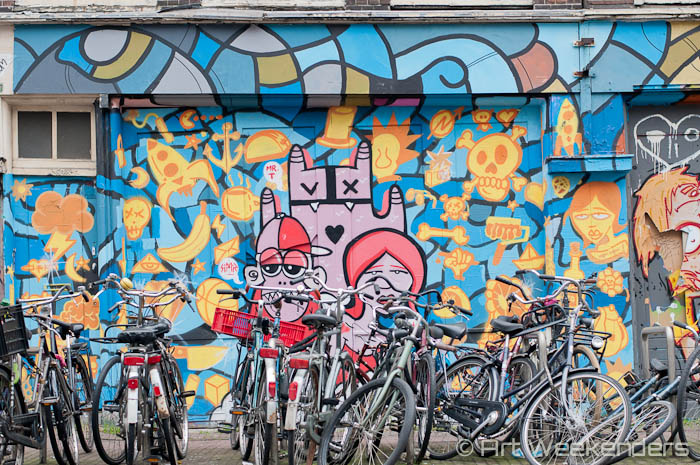 The-Netherlands-Amsterdam-De-Slang-Snake-House-Street-Art-Spuistraat