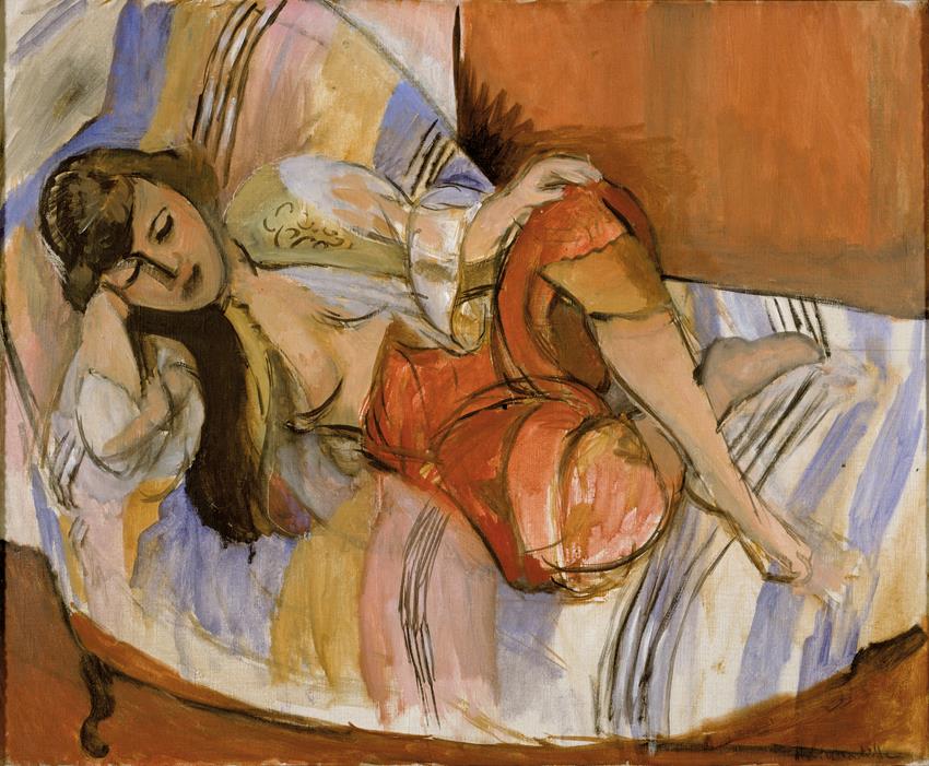 Art Second World War Henri Matisse, Odalisque, 1921 (courtesy: Stedelijk)