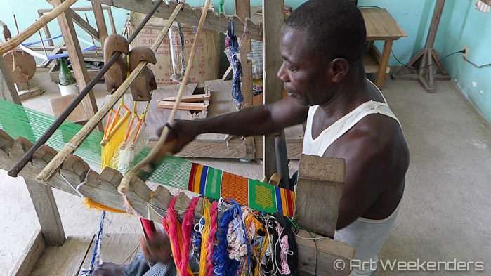 Kente weaving in Kpalime Togo folklore in modern society