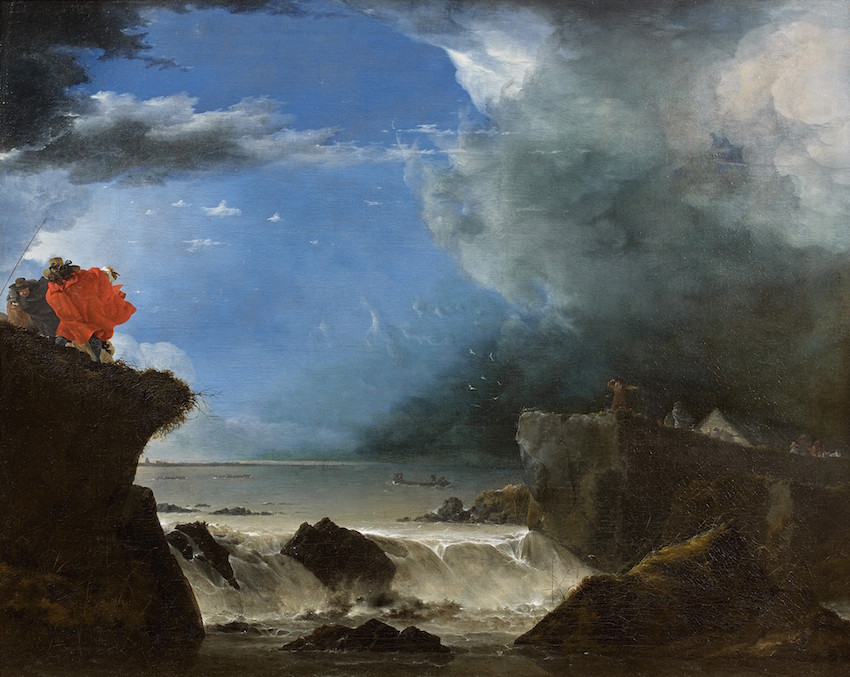 Jan Asselijn -The breach of the St Anthonisdike in Amsterdam